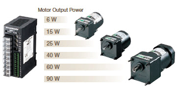 Motor Control for Outputs up to 6 W-90 W