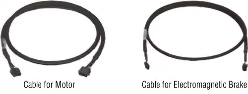 Extension Cable Set Motor Side for Motor/Electromagnetic Brake, Flexible Extension Cable Set Motor Side for Motor/Electromagnetic Brake