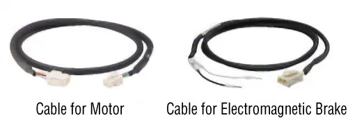 Connection Cable Set for Motor/Electromagnetic Brake, Flexible Connection Cable Set for Motor/Electromagnetic Brake