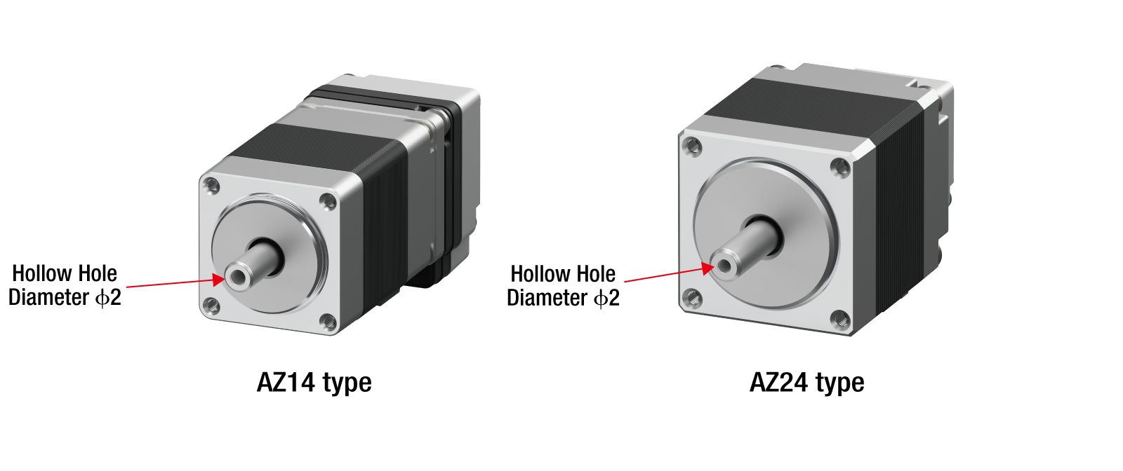 AZ Series Standard Type, Hollow Shaft