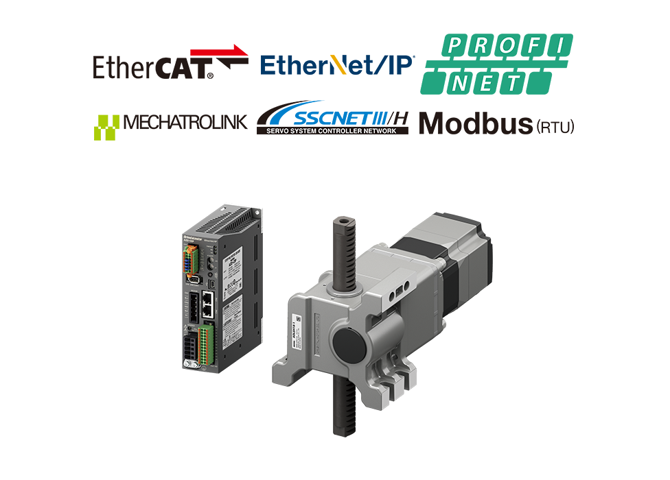 Rack-and-Pinion System LJ Linear Heads Combination with αSTEP AZ Series