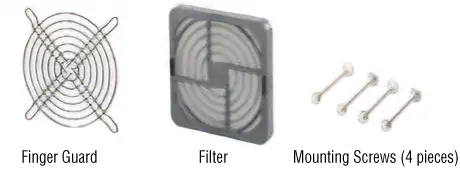 Finger Guard and Filter Set (1 Each)
