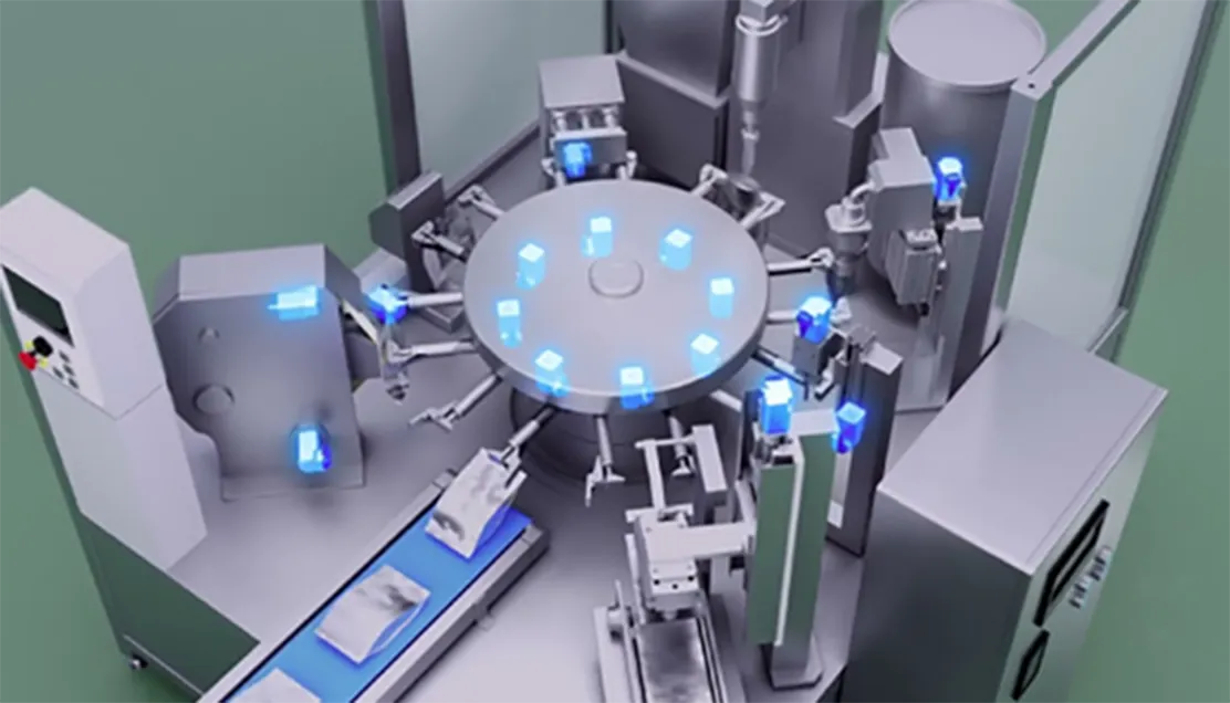 Image of the AZ Series mini Driver for Space-saving in Food Packaging Machines